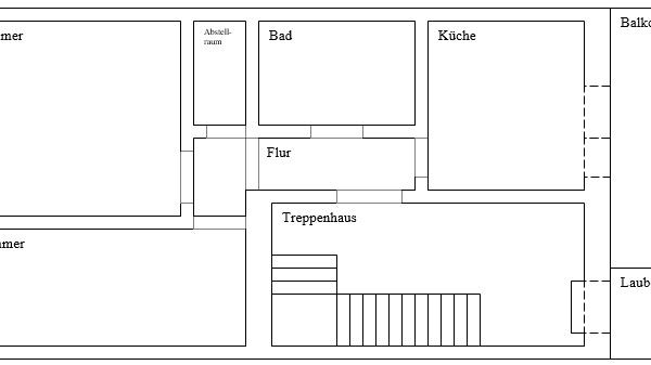 Grundriss Fachwerk